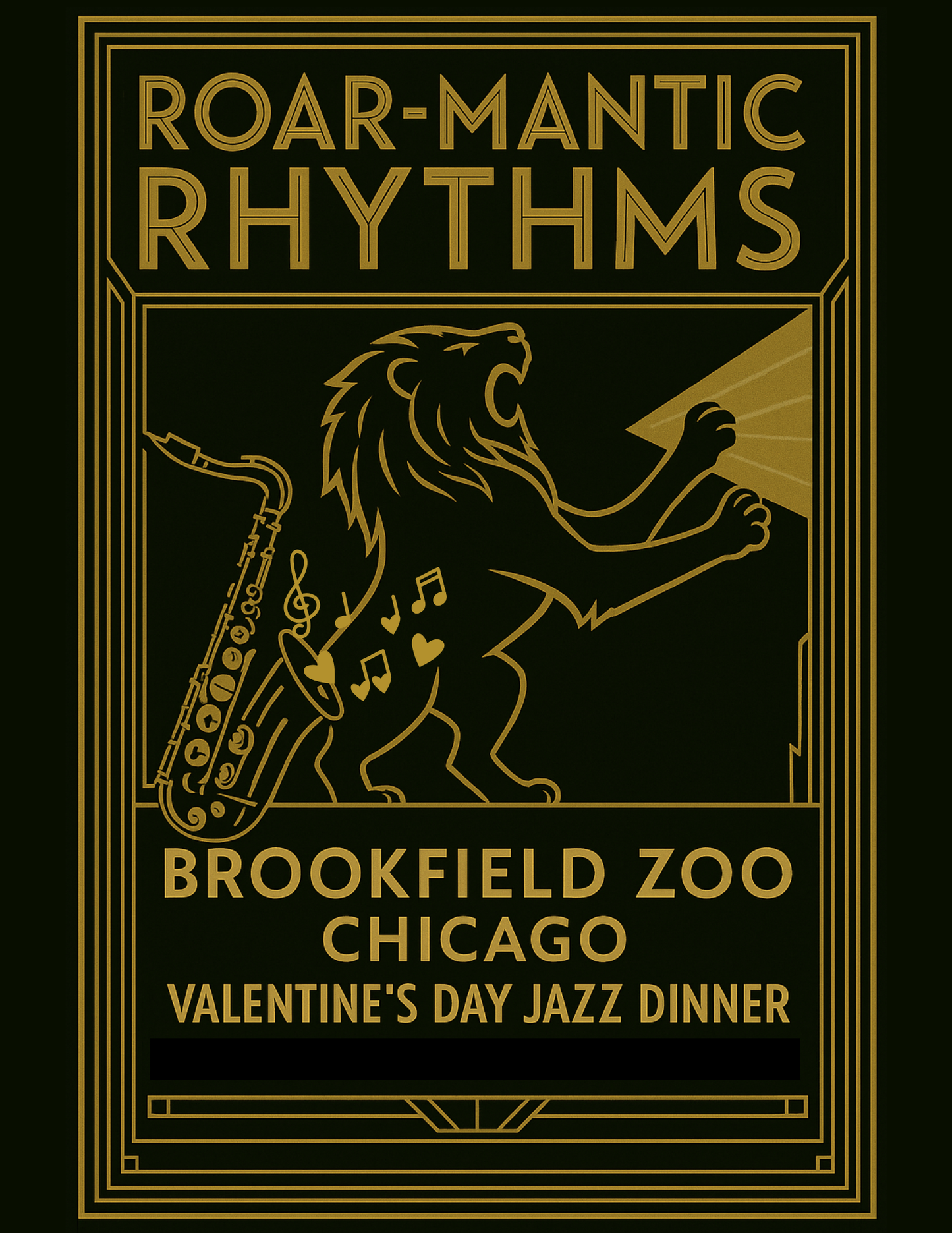 Roar-mantic Rhythms Jazz Conservation Dinner